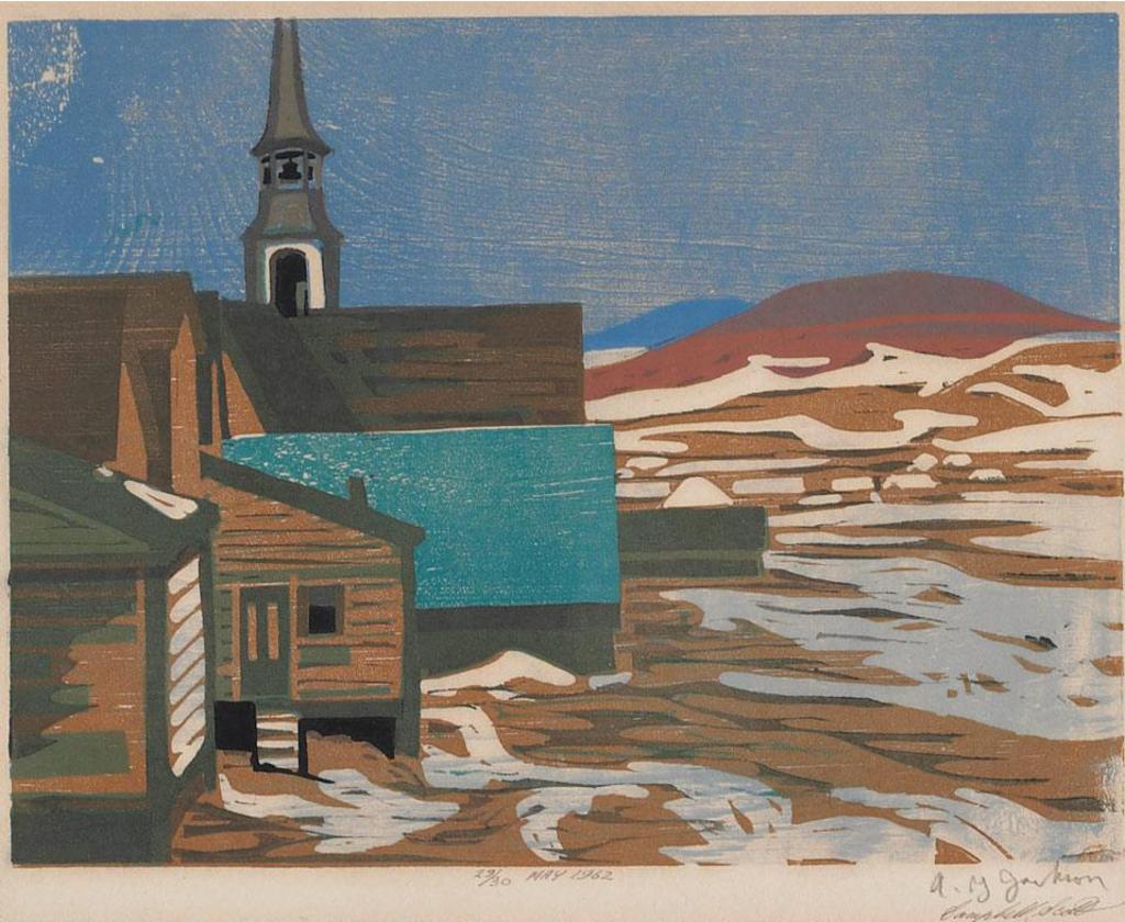 Alexander Young (A. Y.) Jackson (1882-1974) - Village In Winter