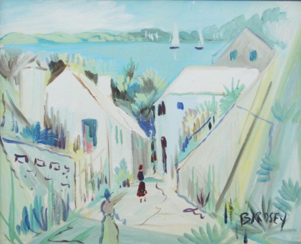 Alfred Birdsey (1912-1996) - Street in Bermuda