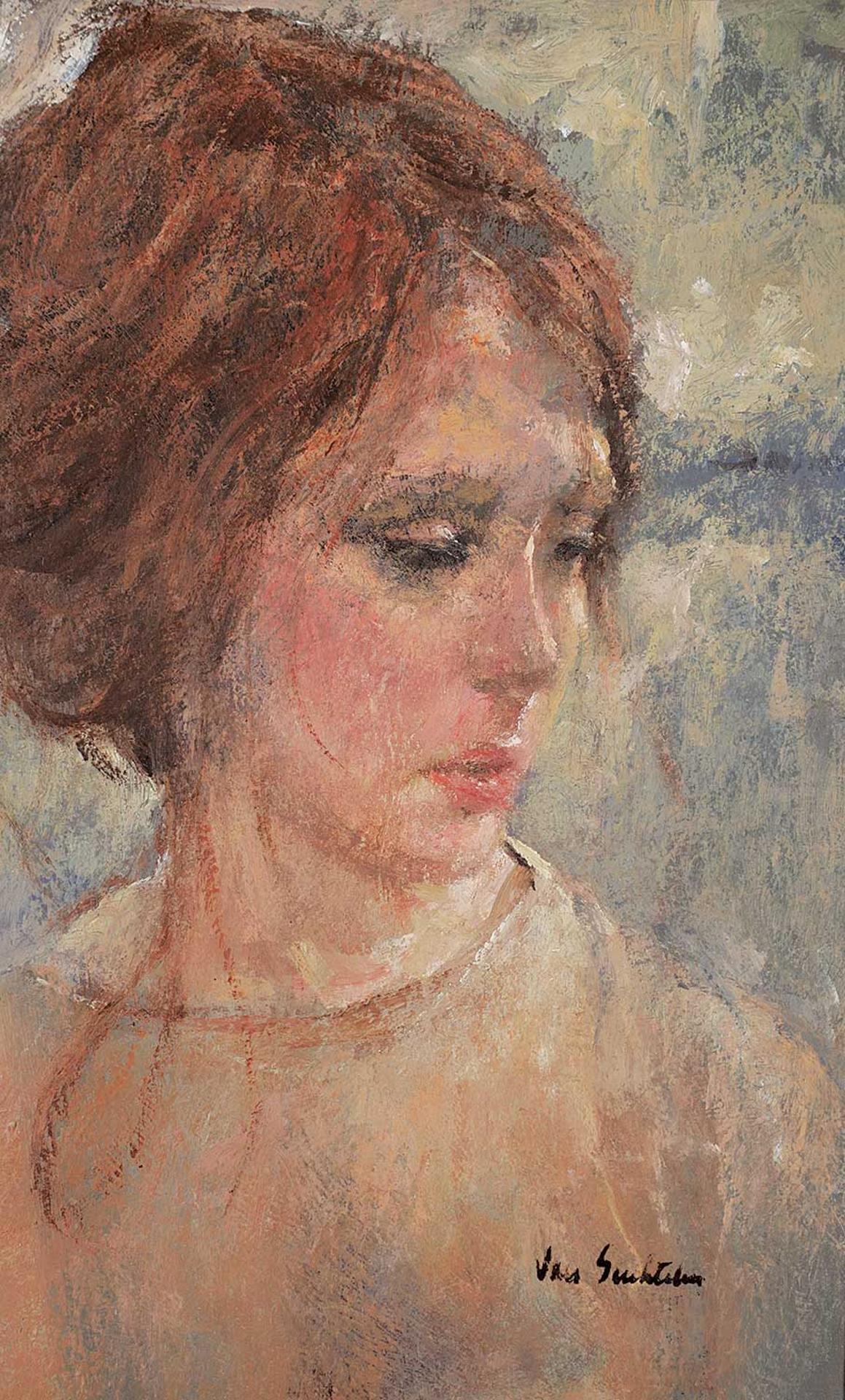 Con Van Suchtelen (1920) - Untitled - Portrait of a Girl