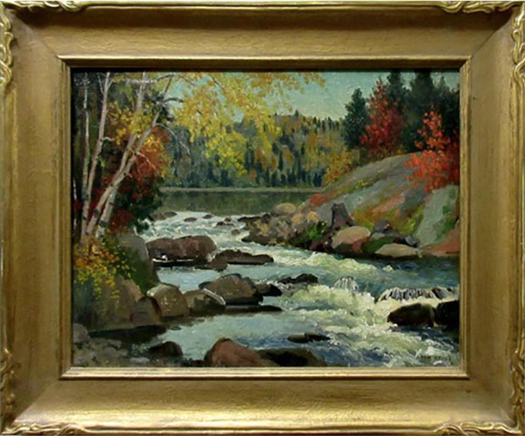 Thomas Albert Stone (1897-1978) - Rapids, Longer Lake, Algonquin
