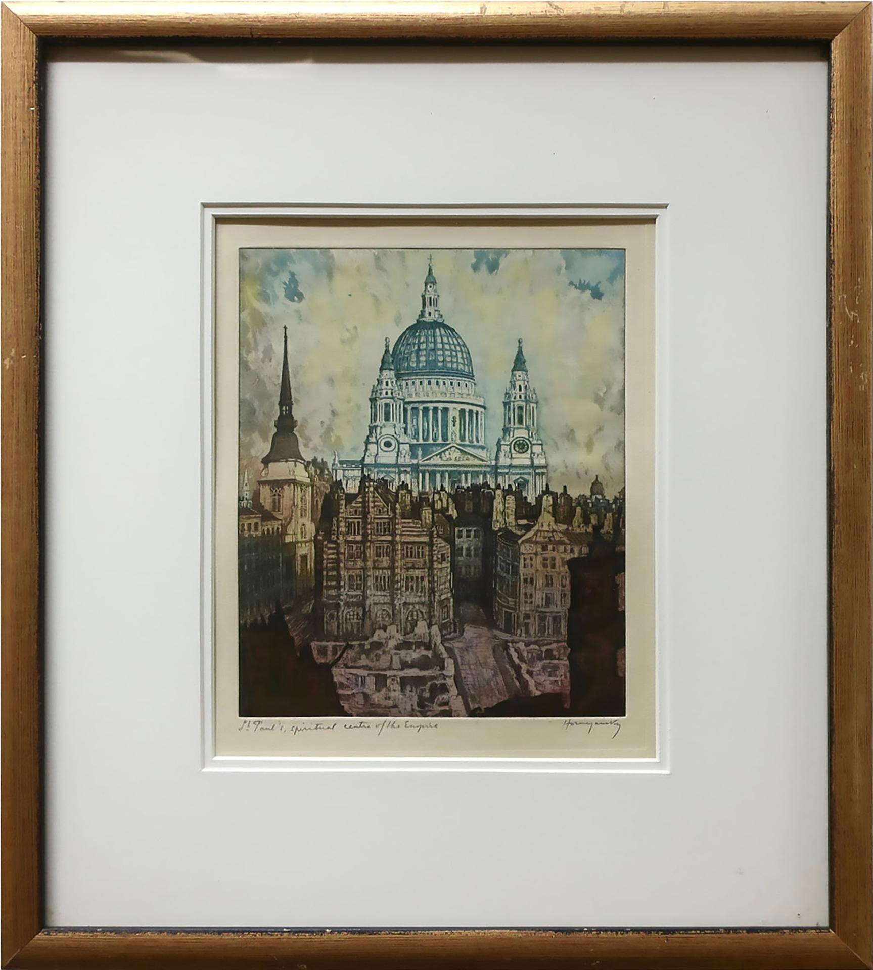 Nicholas Hornyansky (1896-1965) - St. Paul's, Spiritual Centre Of The Empire