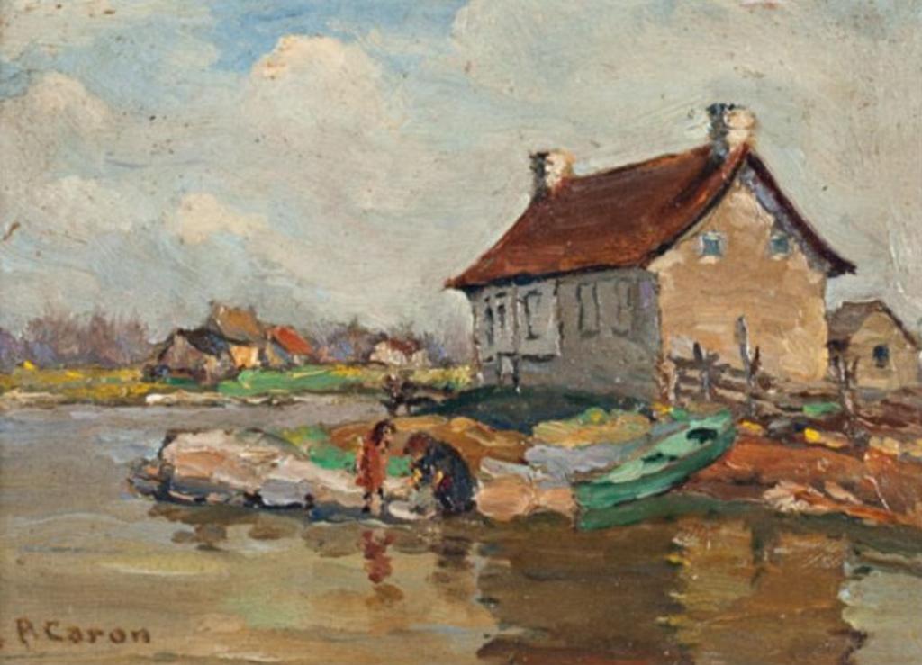 Paul Archibald Octave Caron (1874-1941) - Caughnawaga