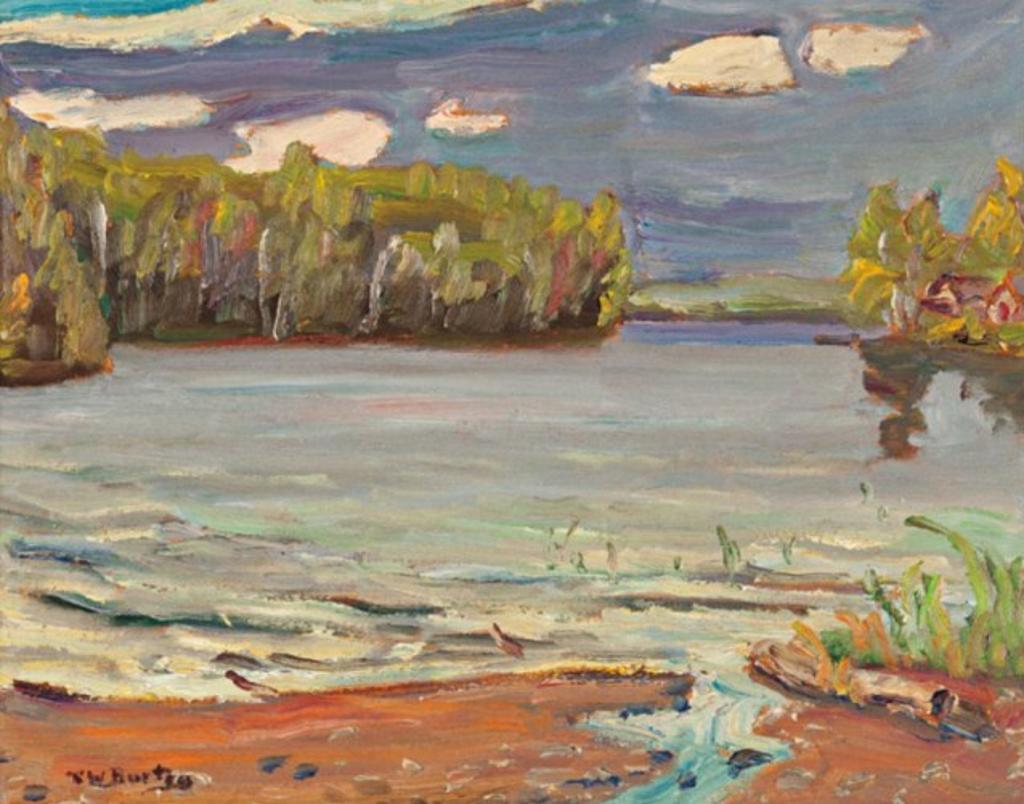 Ralph Wallace Burton (1905-1983) - Early Evening, Caribou Lake