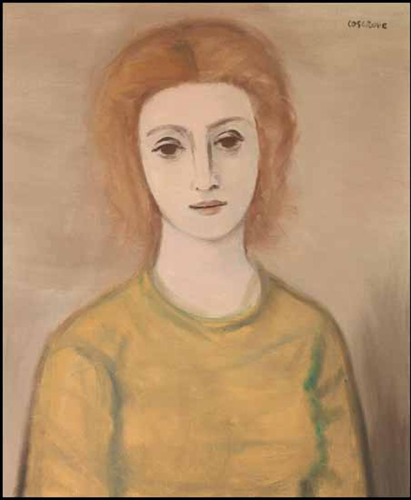 Stanley Morel Cosgrove (1911-2002) - Portrait of a Girl