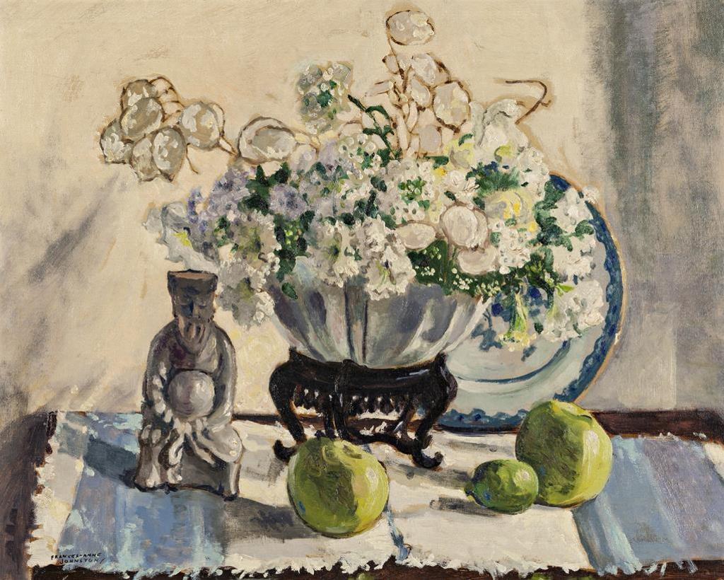 Frances Anne Johnston (1910-1987) - Still life with Chinese Ceramics