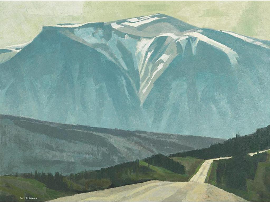 Alan Caswell Collier (1911-1990) - Yukon’S Looming Mountains, At Mile 110, Haines Highway