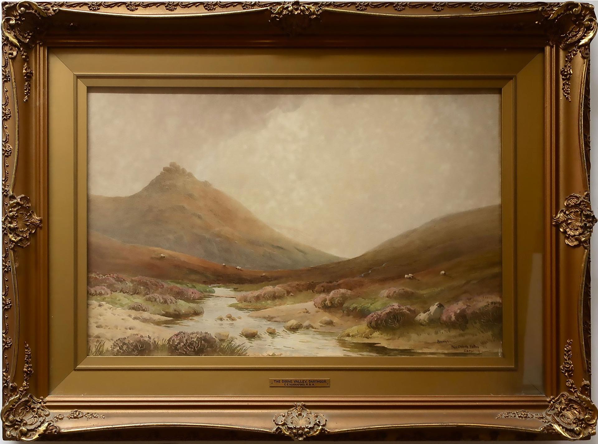 Charles E. Hannaford (1863-1955) - The Doone Valley, Exmoor