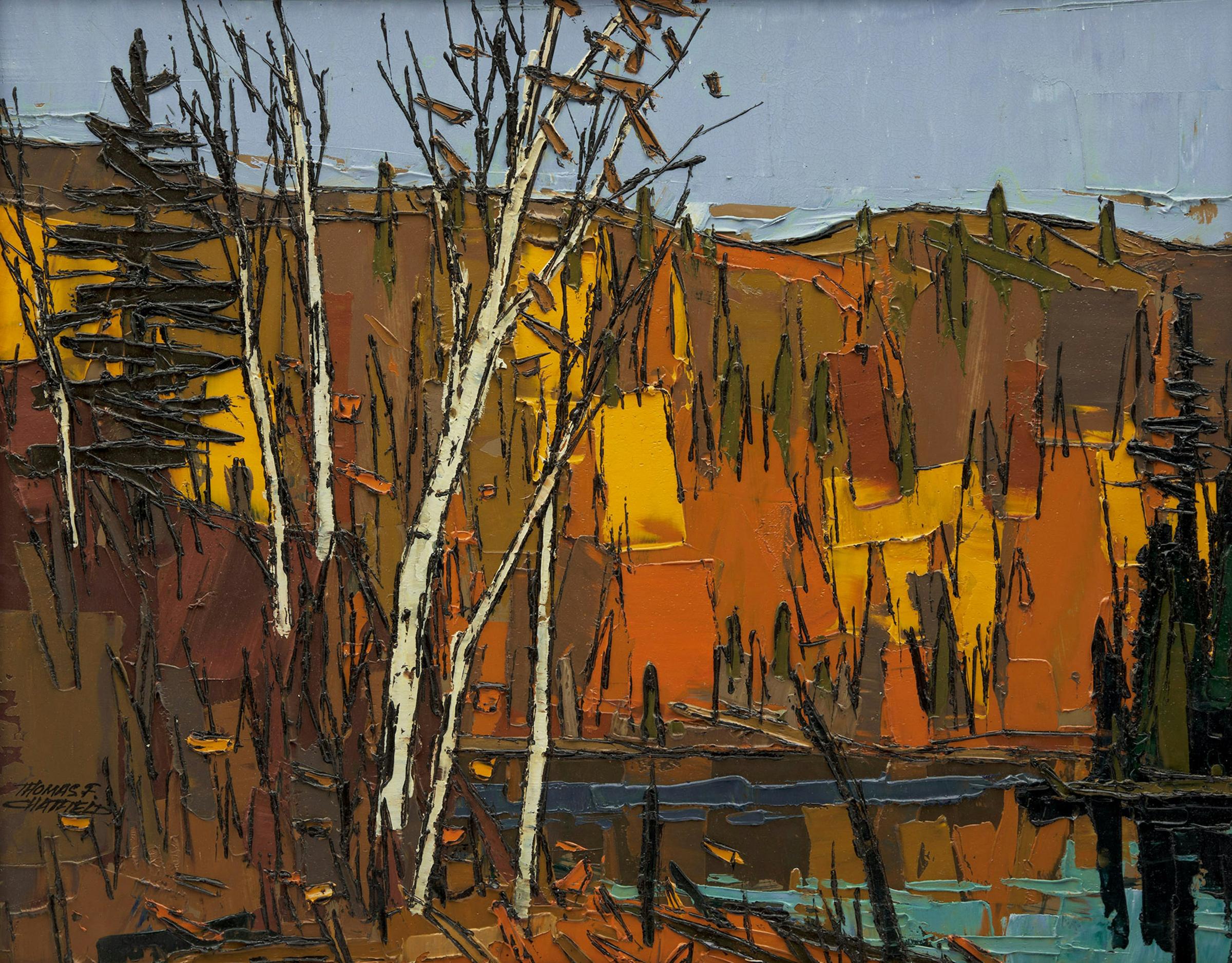 Thomas Frederick Haig Chatfield (1921-1999) - Fall Birch