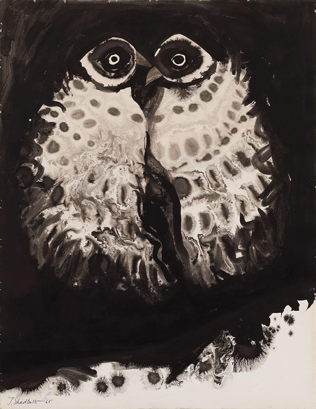 Jack Leaonard Shadbolt (1909-1998) - January Bird #11