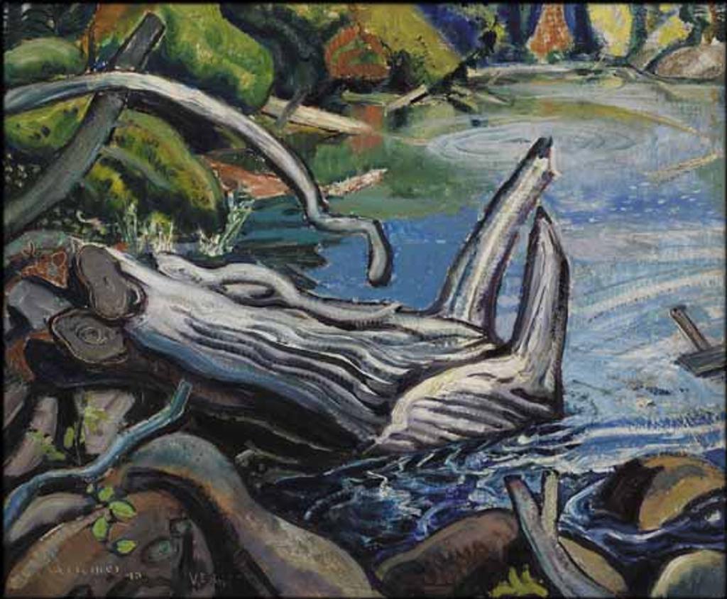 Arthur Lismer (1885-1969) - Temagami Backwater