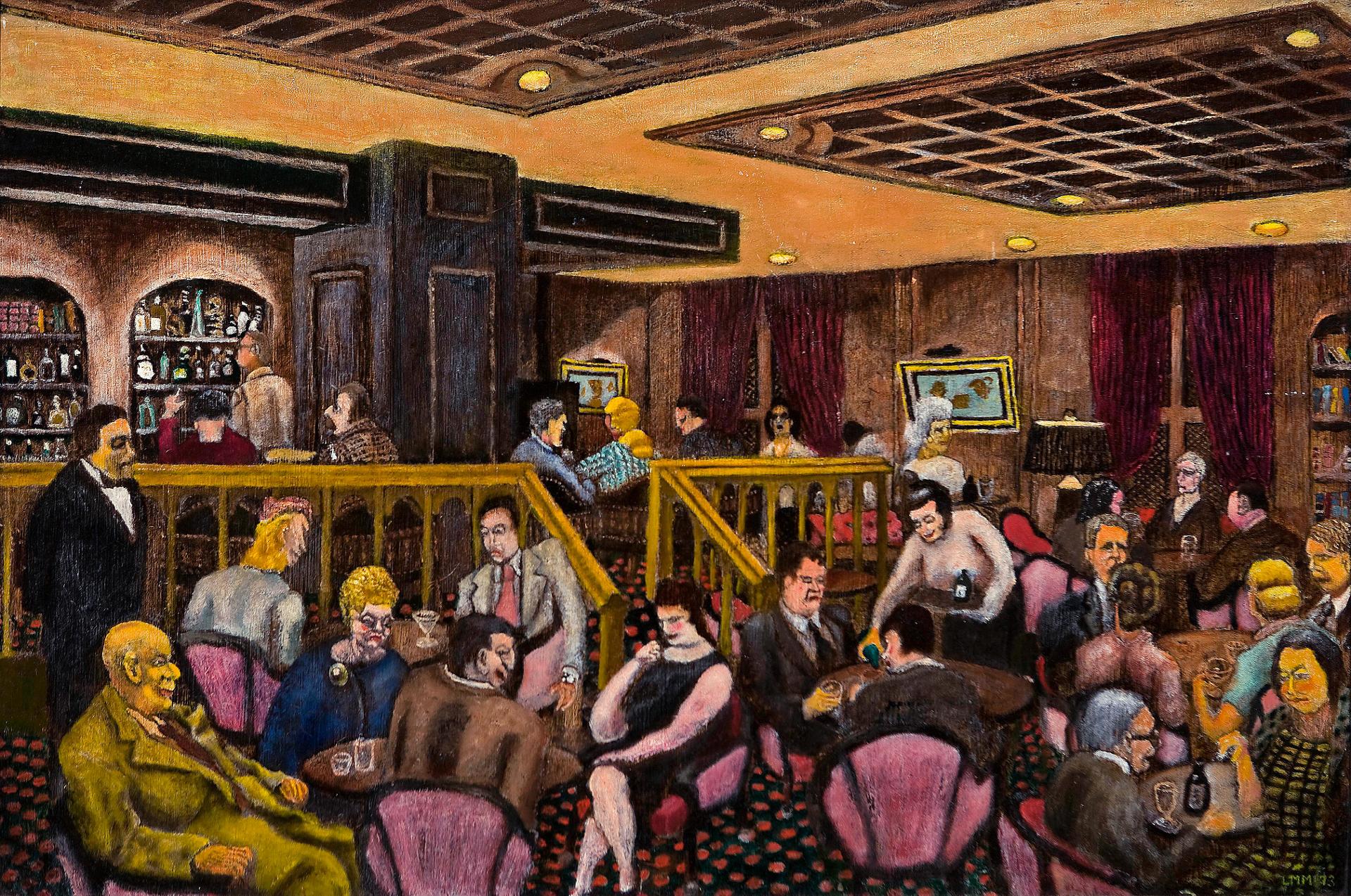 Lachlan Maclean Morrison (1904) - The Library Bar, Royal York