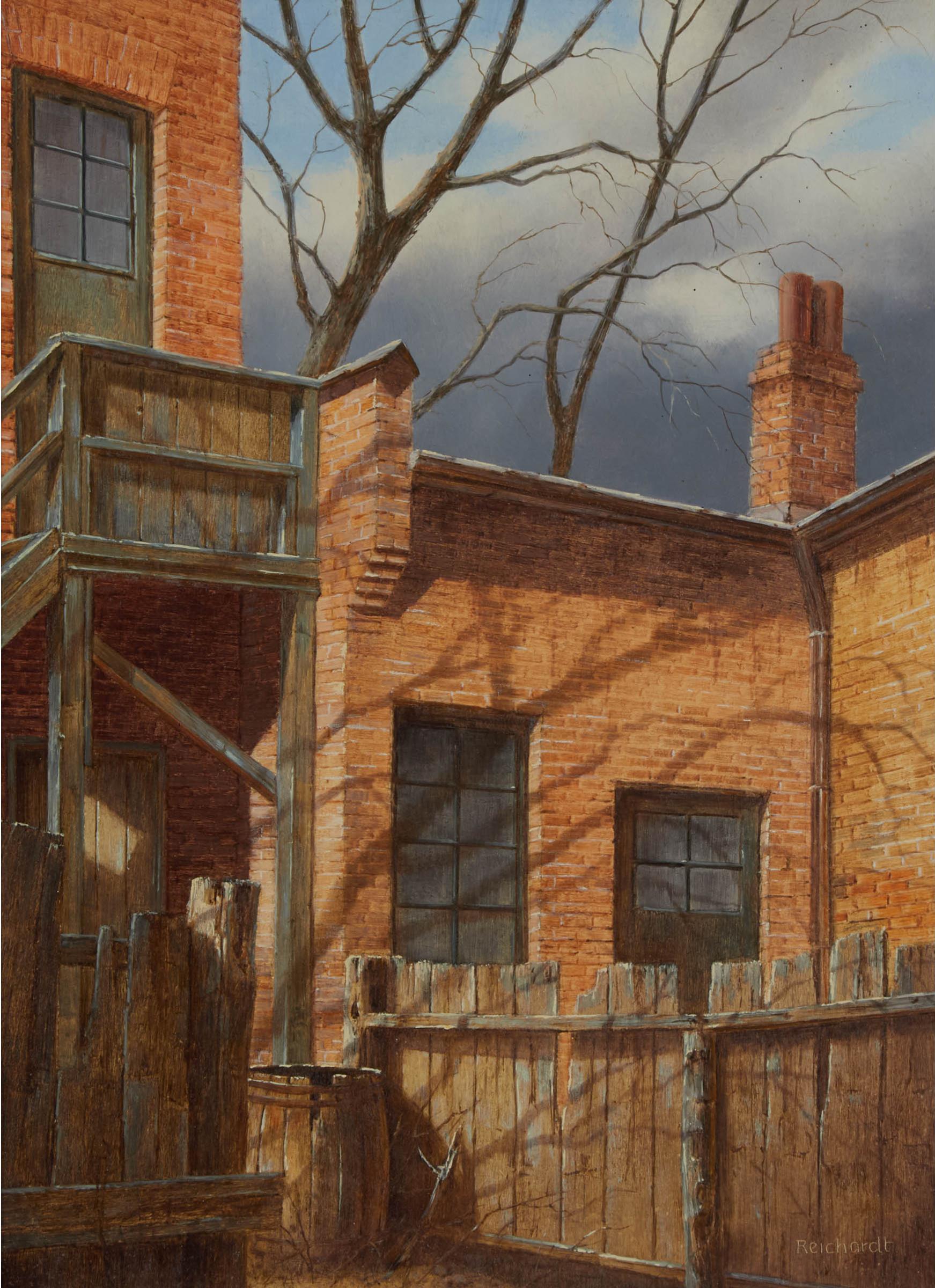 Rudi Reichardt (1929) - Backlane