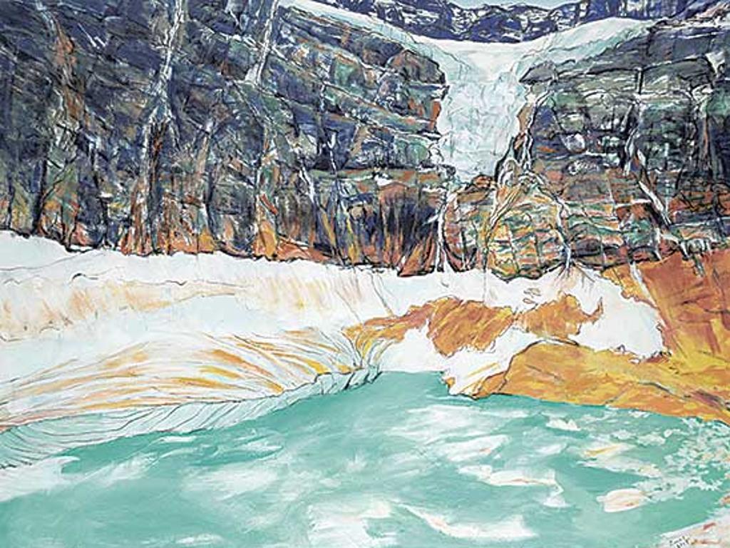 Maureen Enns (1949) - The Angel Glacier + Mt. Edith Cavell - Jasper