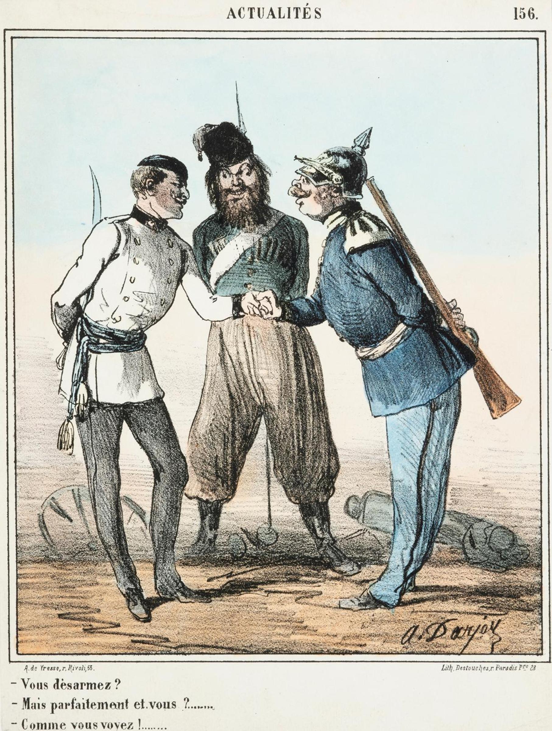 Alfred Henri Darjou (1832-1874) - Vous desarmez?