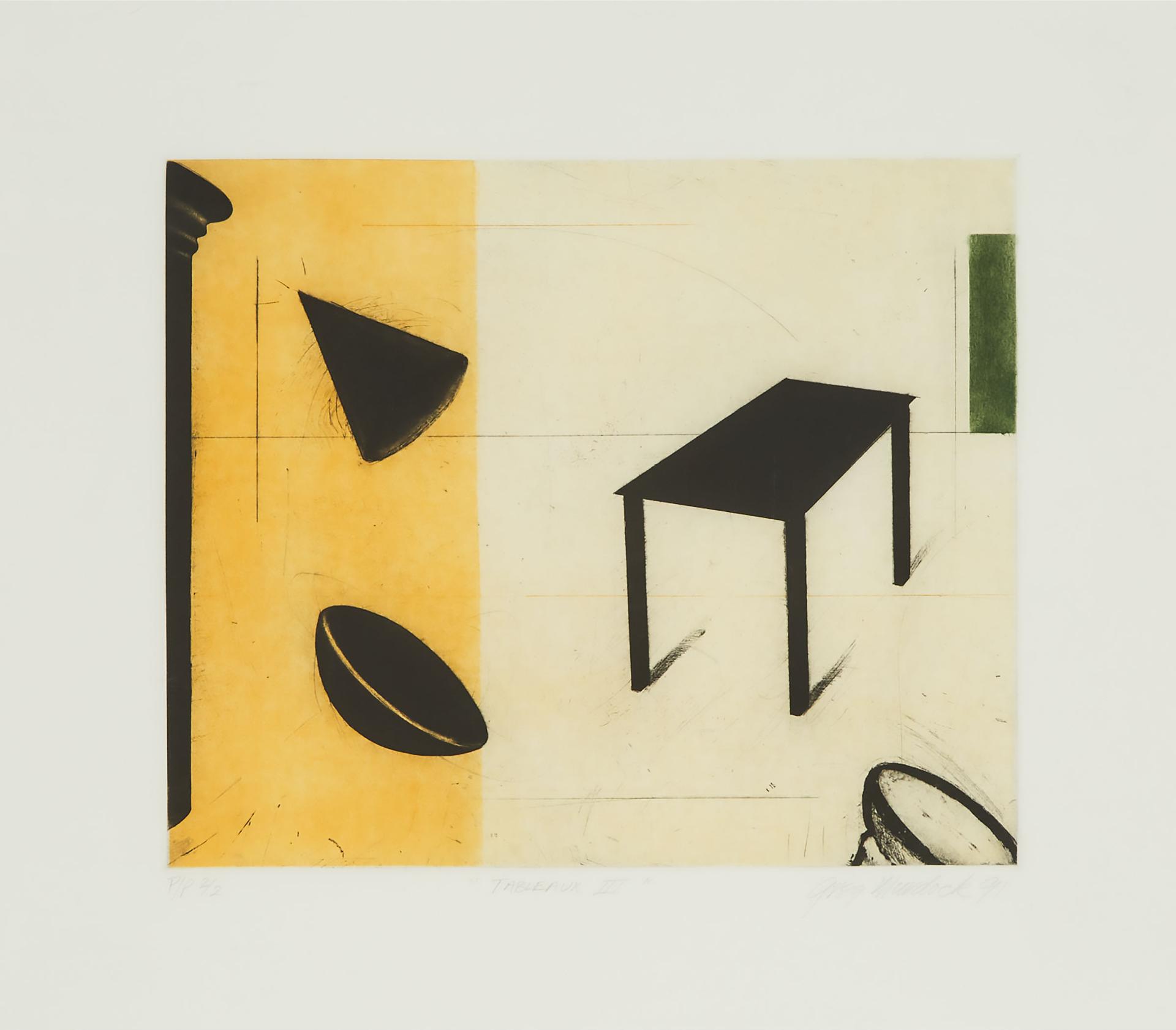 Greg Murdock (1954) - Tableaux Iii, 1991