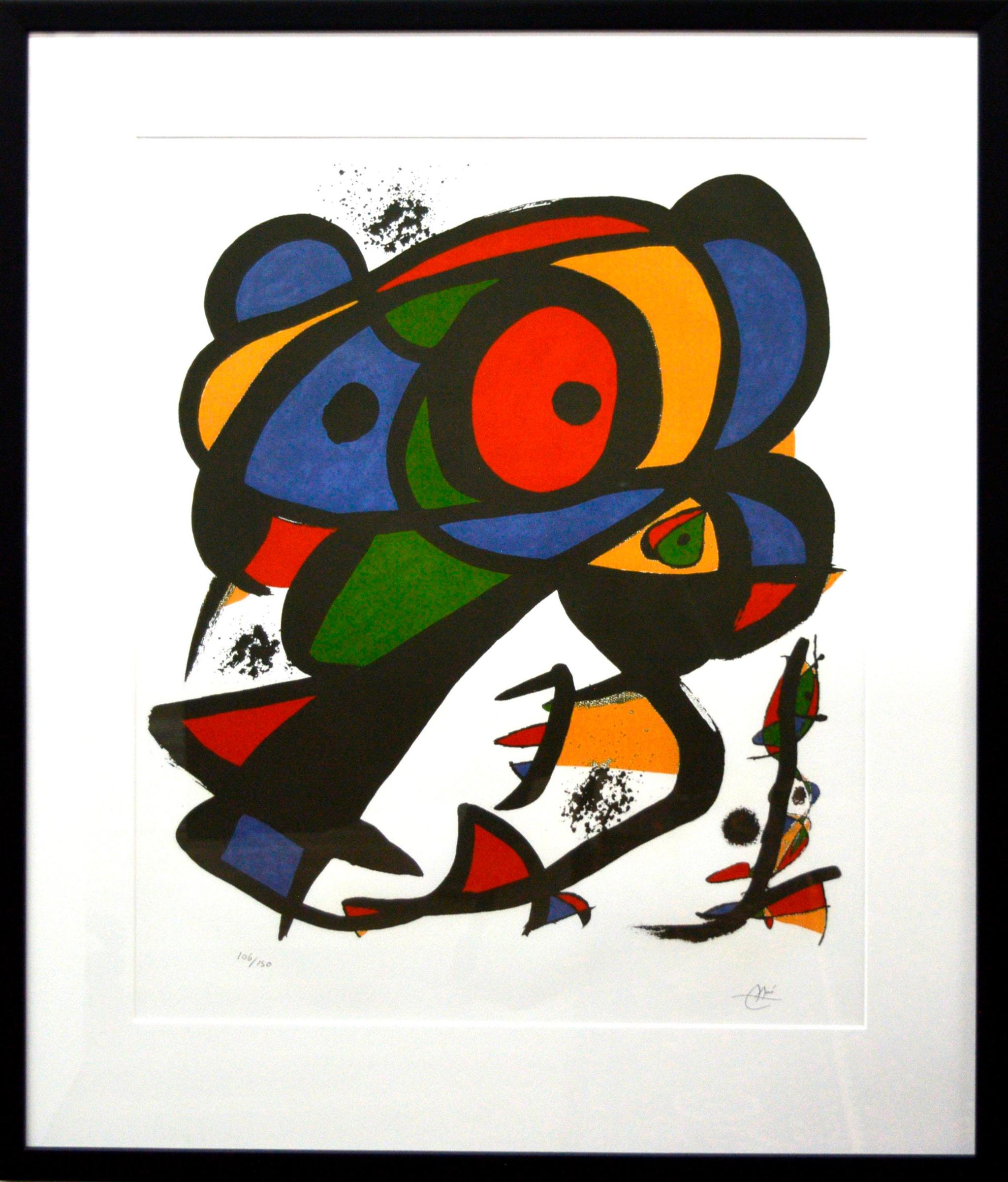 Joan Miró (1893-1983) - lithographie 32 couleurs