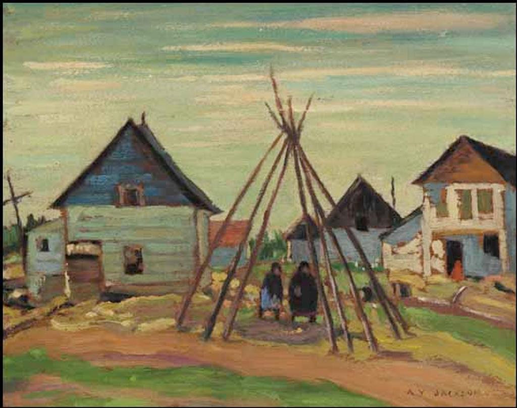 Alexander Young (A. Y.) Jackson (1882-1974) - Fort Resolution, Great Slave Lake