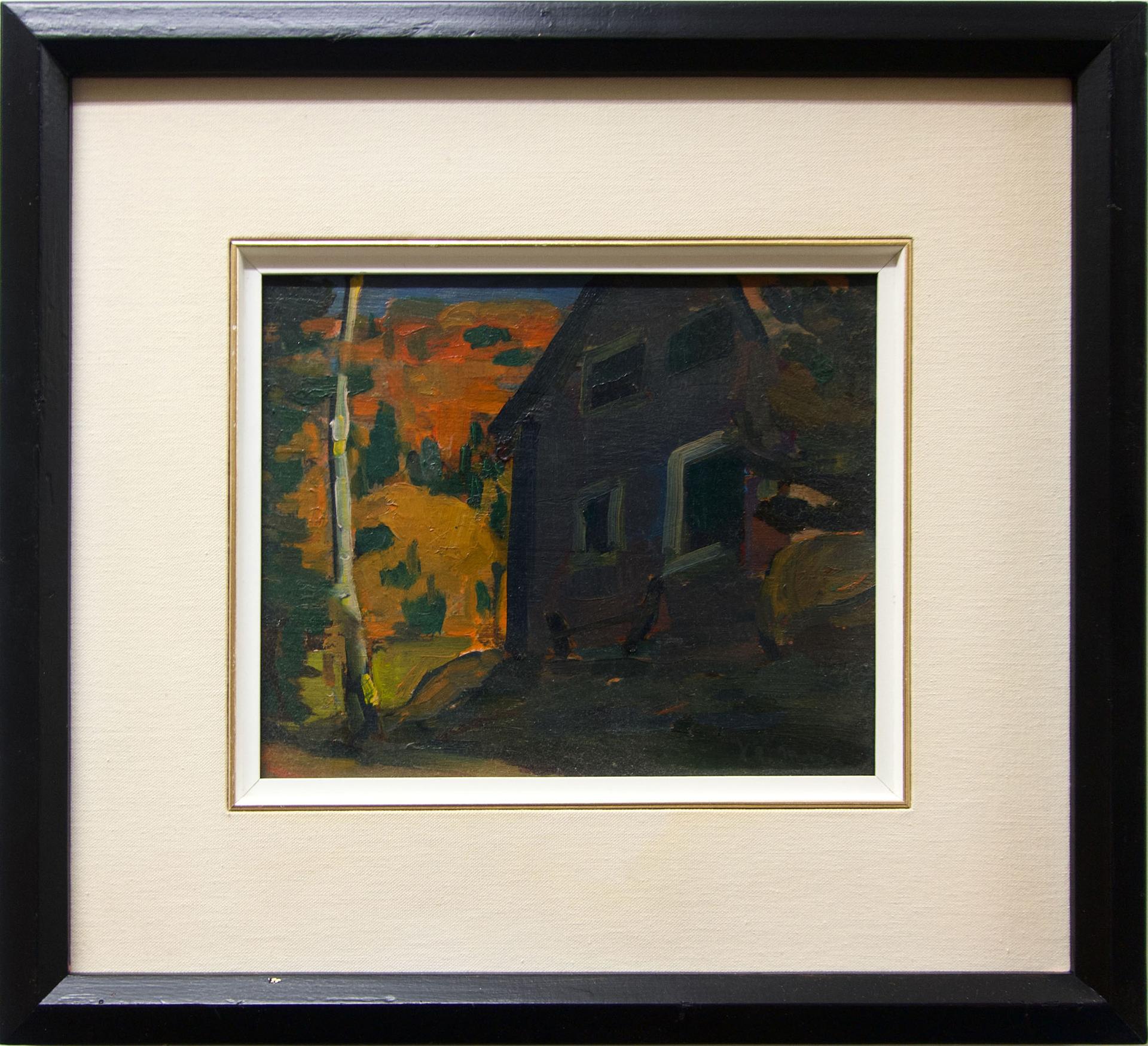 David Rousseau Morrice (1903-1978) - Orange Light - Manitou