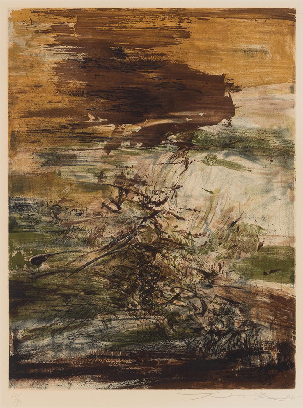 Zao Wou-Ki (1921-2013) - Untitled