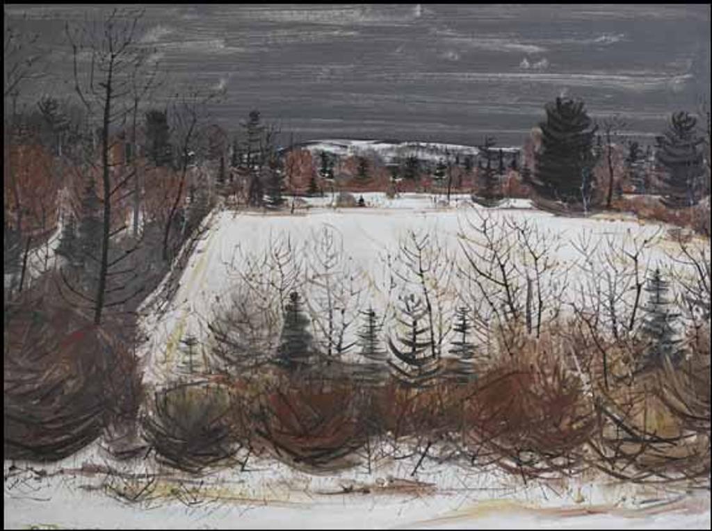 Jacques Godefroy de Tonnancour (1917-2005) - Winter Landscape
