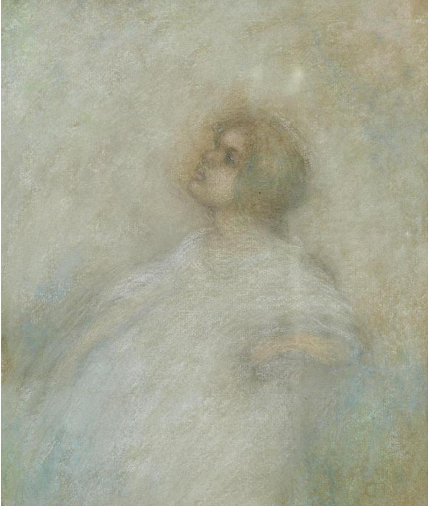 Charles Ernest de Belle (1873-1939) - Portrait Of A Girl