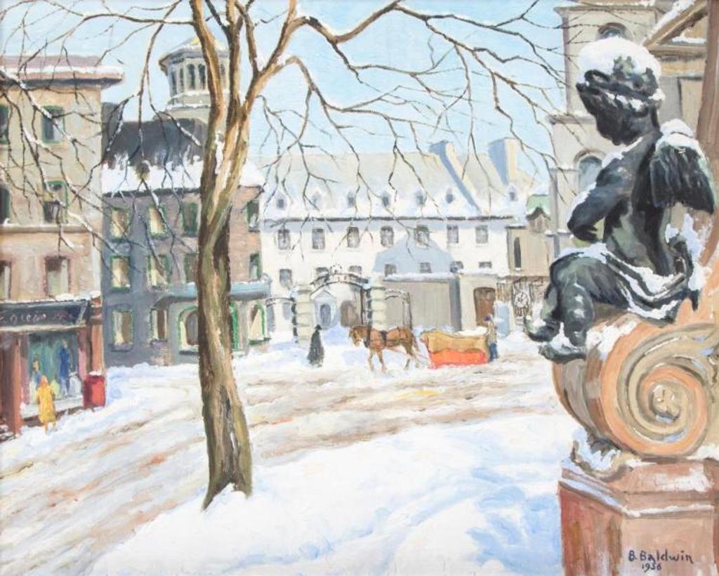 Betty Baldwin (1889-1991) - Winter Landscape