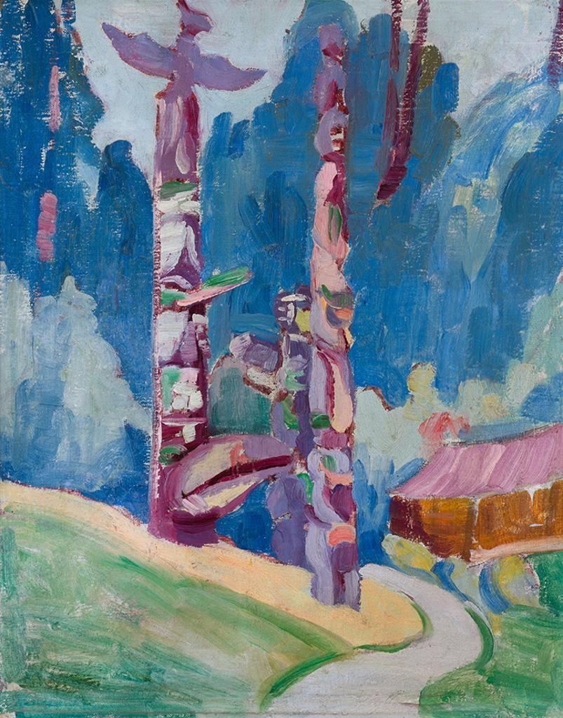 Mildred Valley Thornton (1890-1967) - Totem Poles
