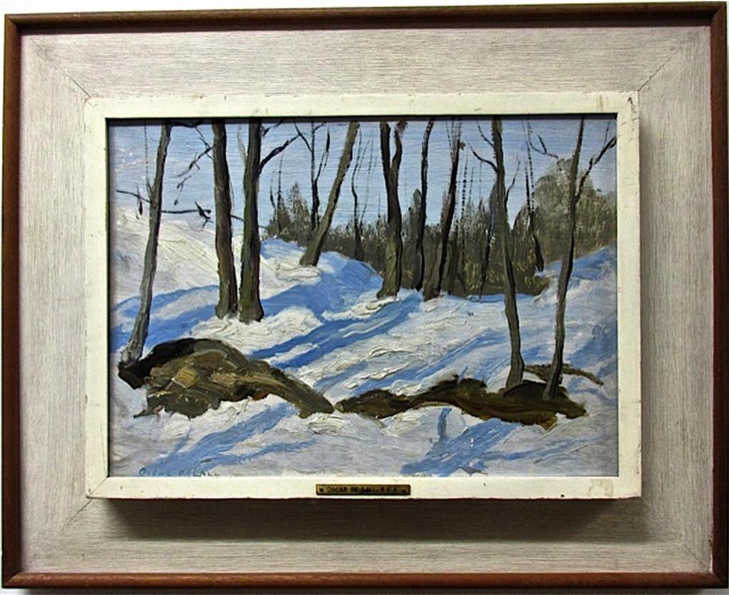 Oscar Daniel de Lall (1903-1971) - Paysage - Winter