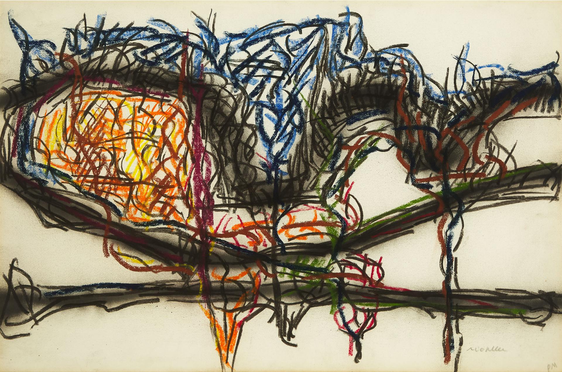 Jean-Paul Riopelle (1923-2002) - Untitled, 1968