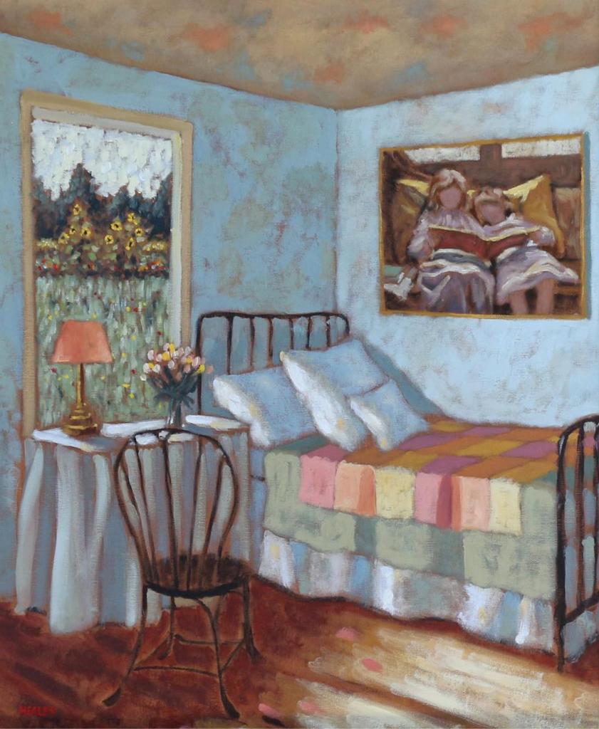 Paul Healey (1964) - Interior Scene, Bedroom