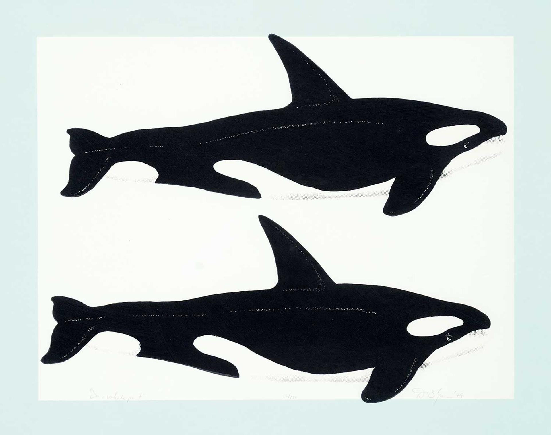 David Allan Thauberger (1948) - Whale Print  #56/150