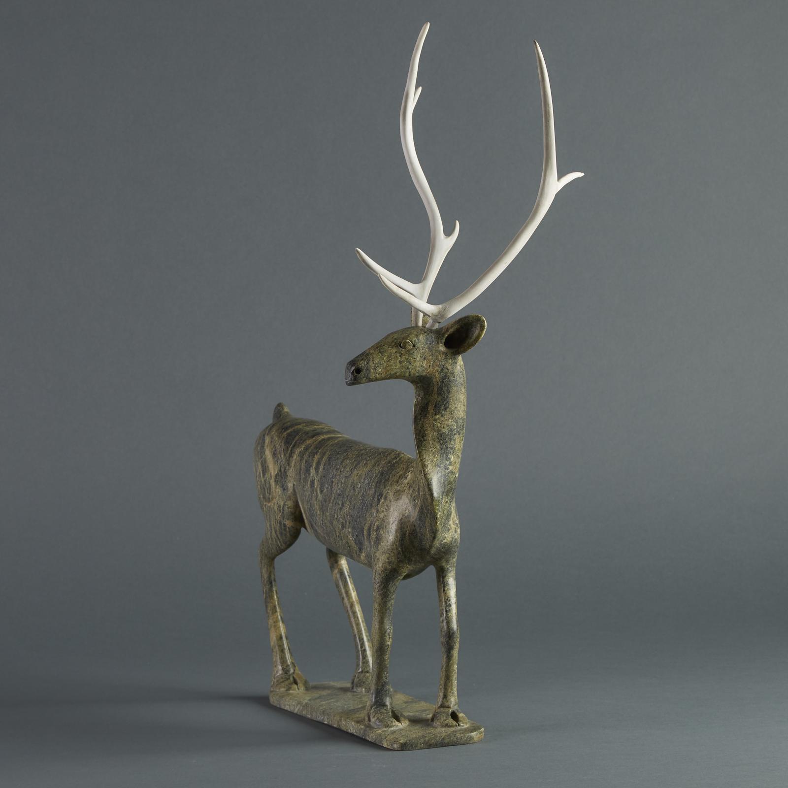Osuitok Ipeelee (1923-2005) - Standing Caribou