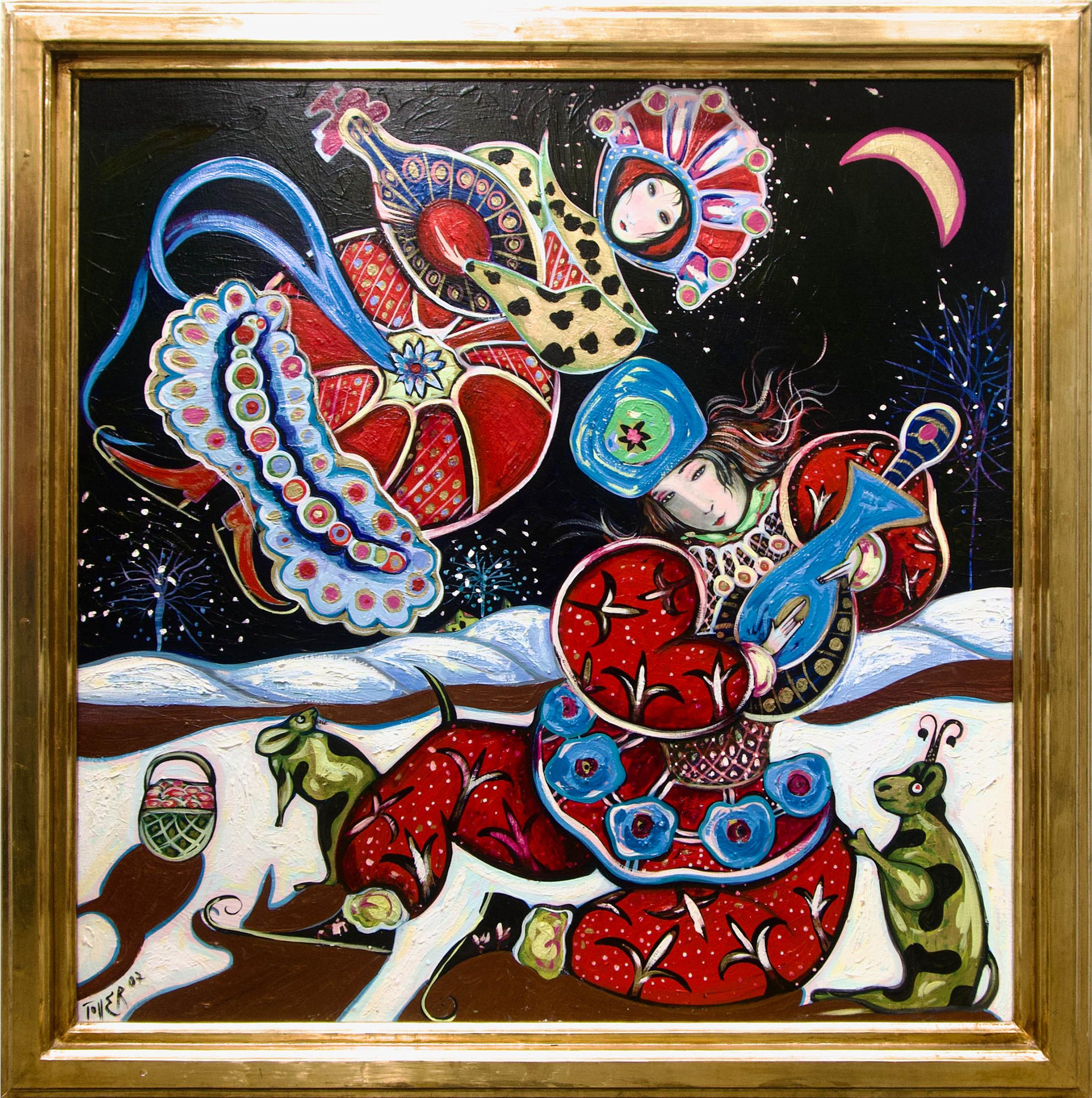 Toller Cranston (1949-2015) - The Bride Who Flew Away, 2007
