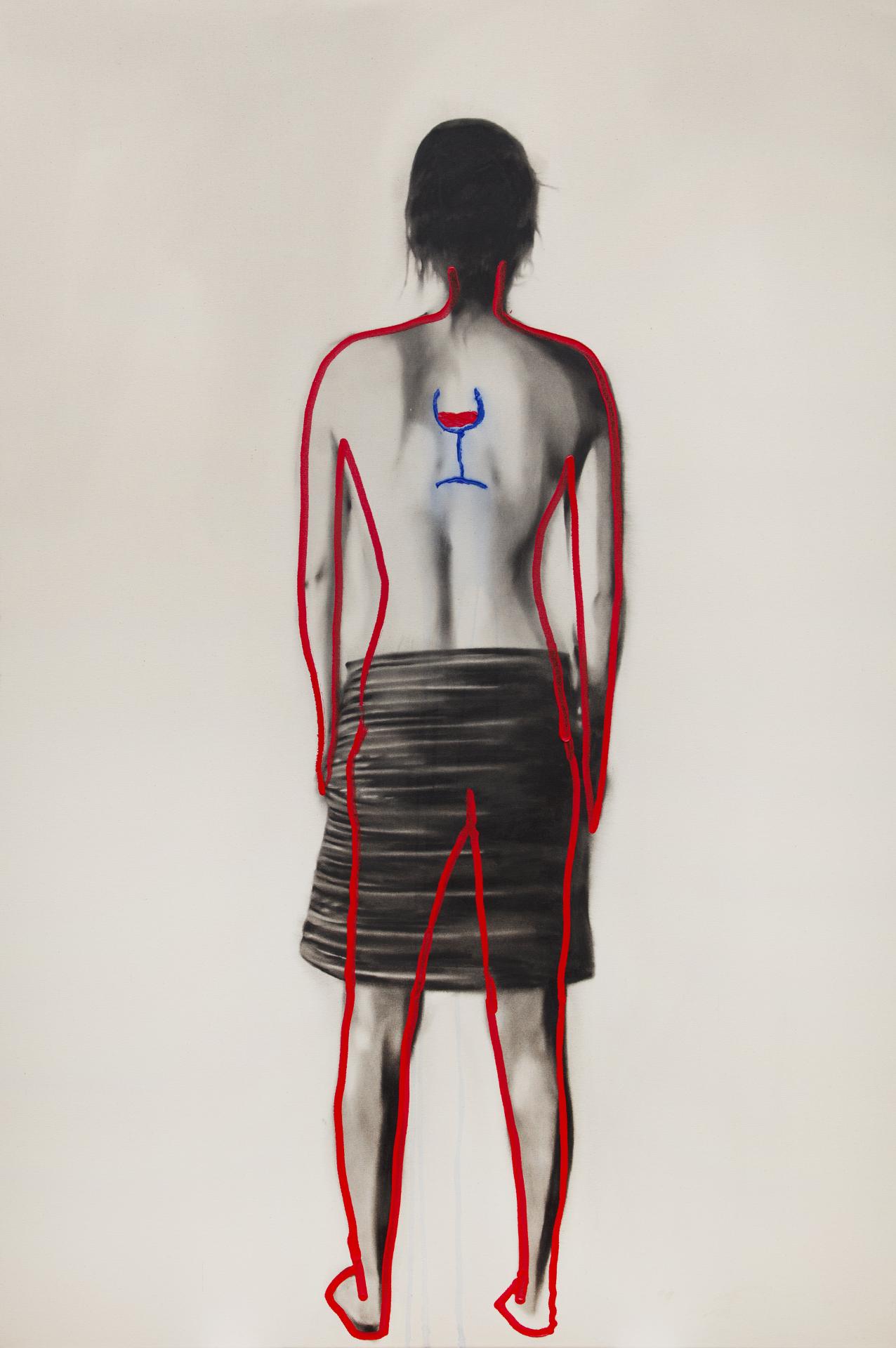 Marc Séguin (1970) - Branded Woman (Fragile), 2011
