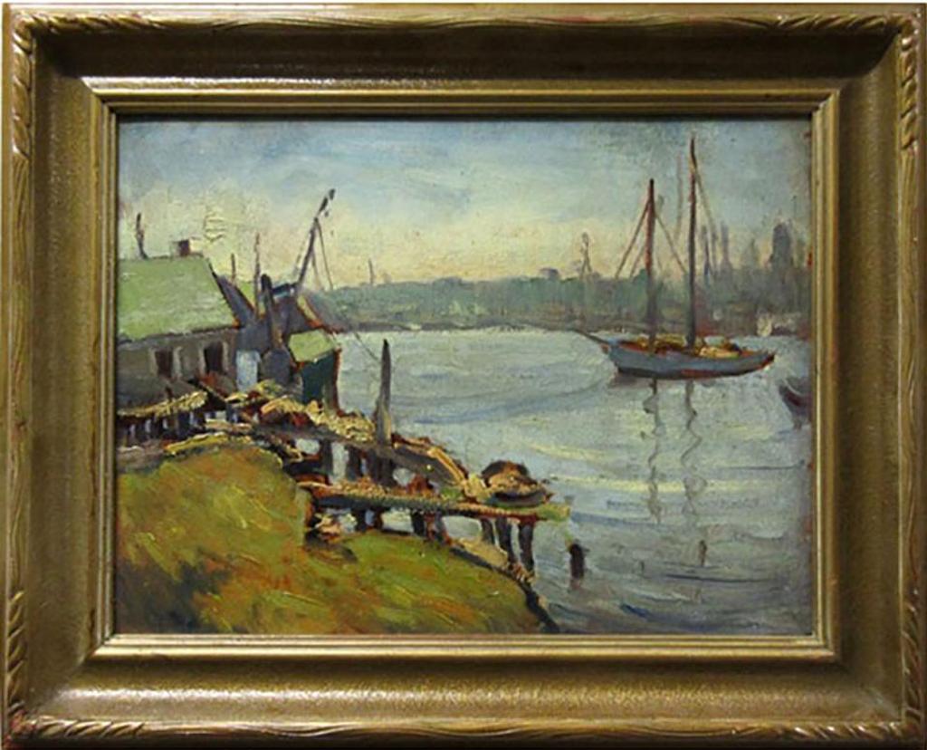 Francis (Frank) William Denton (1896-1987) - Untitled (Harbour Scene)