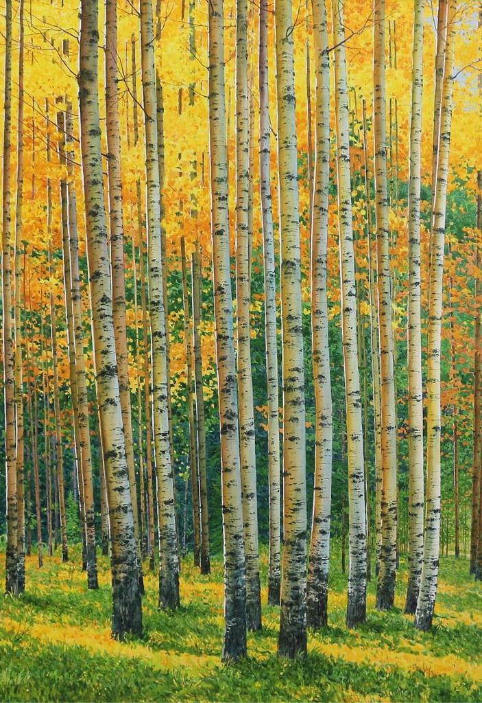 Keith L. Thomson (1934) - Fall, Bragg Creek; 2002