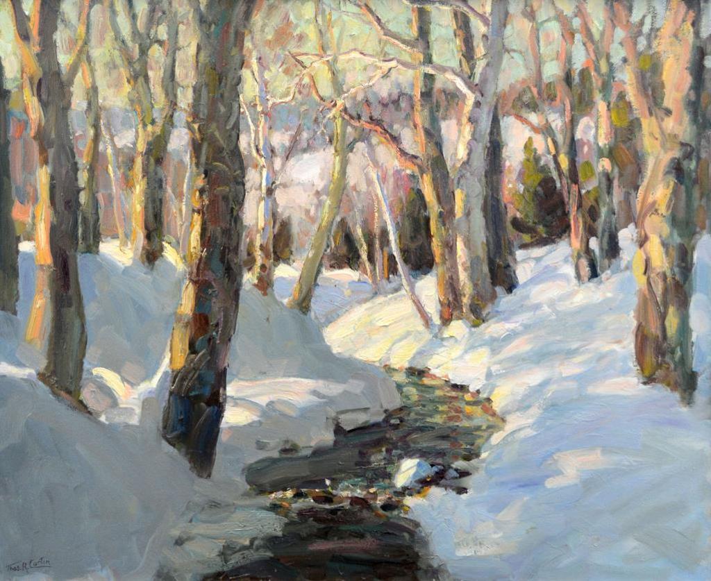 Thomas R. Curtin (1899-1977) - Winter Stream