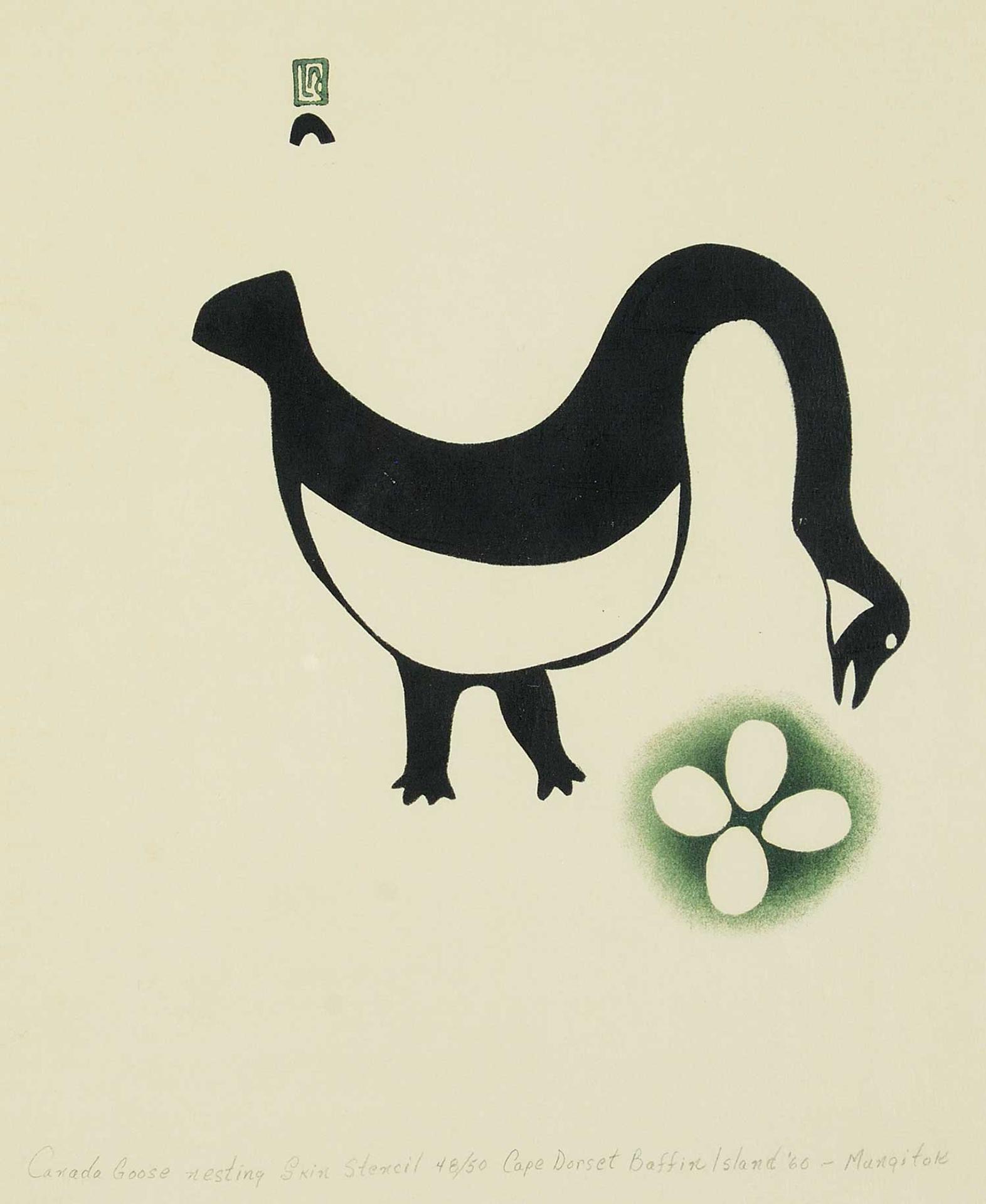 Kellypalik Mangitak (1940) - Canada Goose Nesting  #48/50