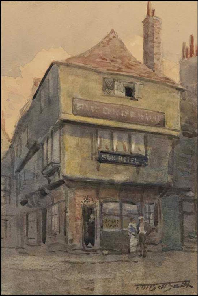 Frederic Martlett Bell-Smith (1846-1923) - The Little Inn, Canterbury