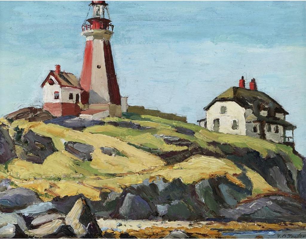 Frederick Bourchier Taylor (1906-1987) - At Cape Forchu Near Yarmouth, Nova Scotia