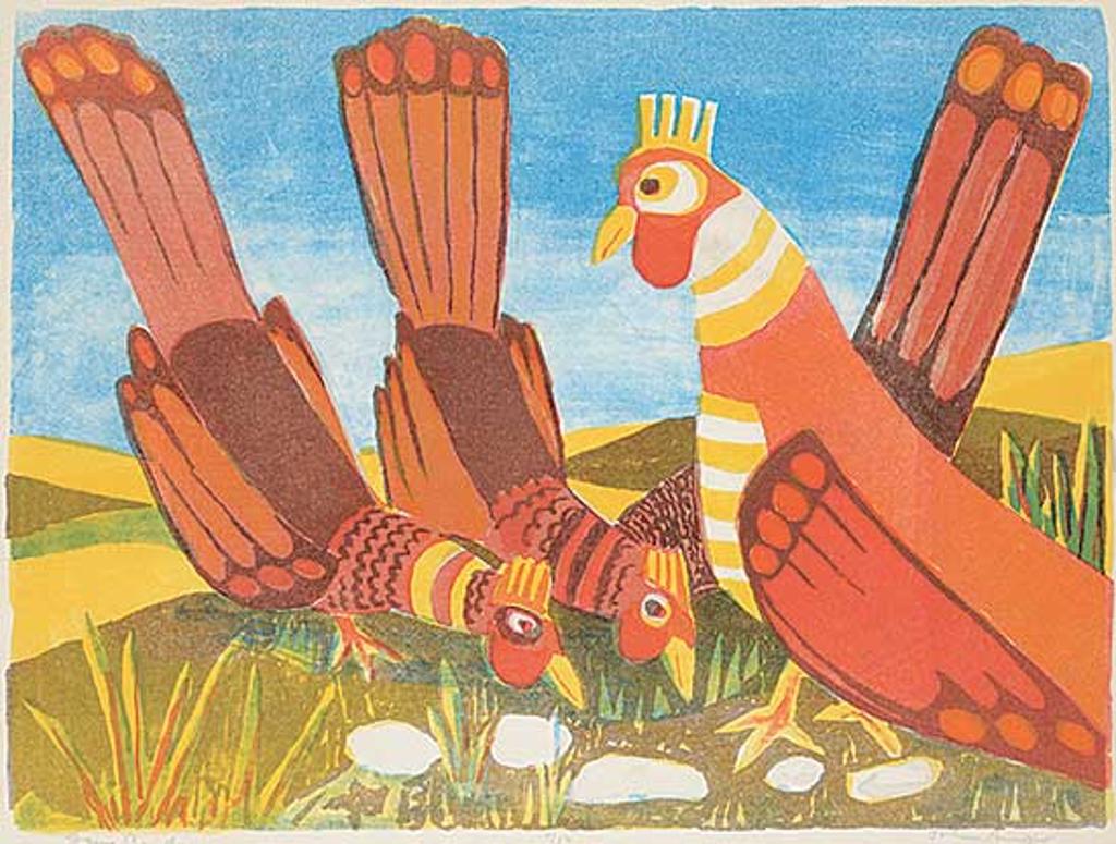 John Harold Thomas Snow (1911-2004) - Four Birds #4/50