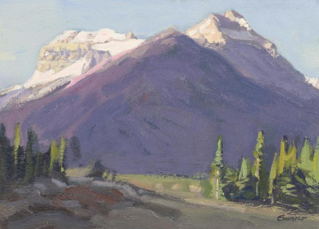 Peter Maxwell Ewart (1918-2001) - Sunrise on the great divide