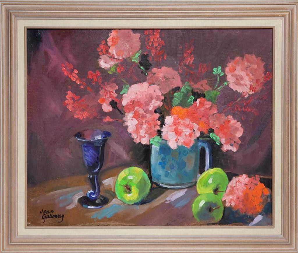 Joan Galloway (1912-1995) - Untitled - Still Life with Flowers and Goblet