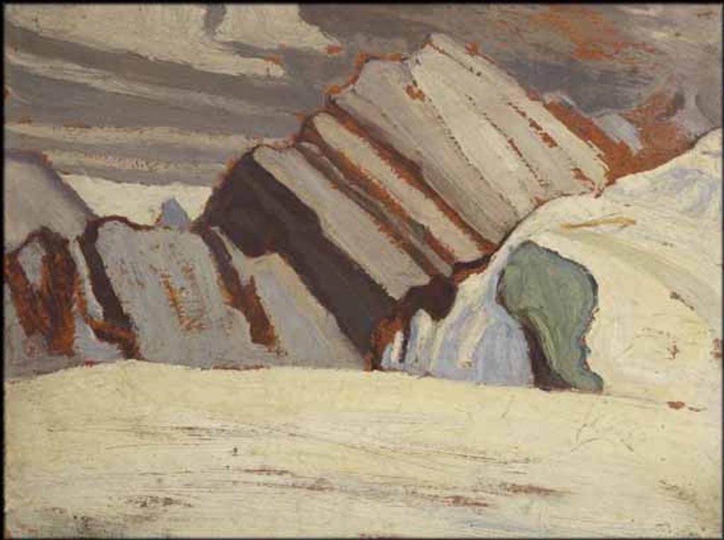 Lawren Stewart (1885-1970) - Mountain Sketch