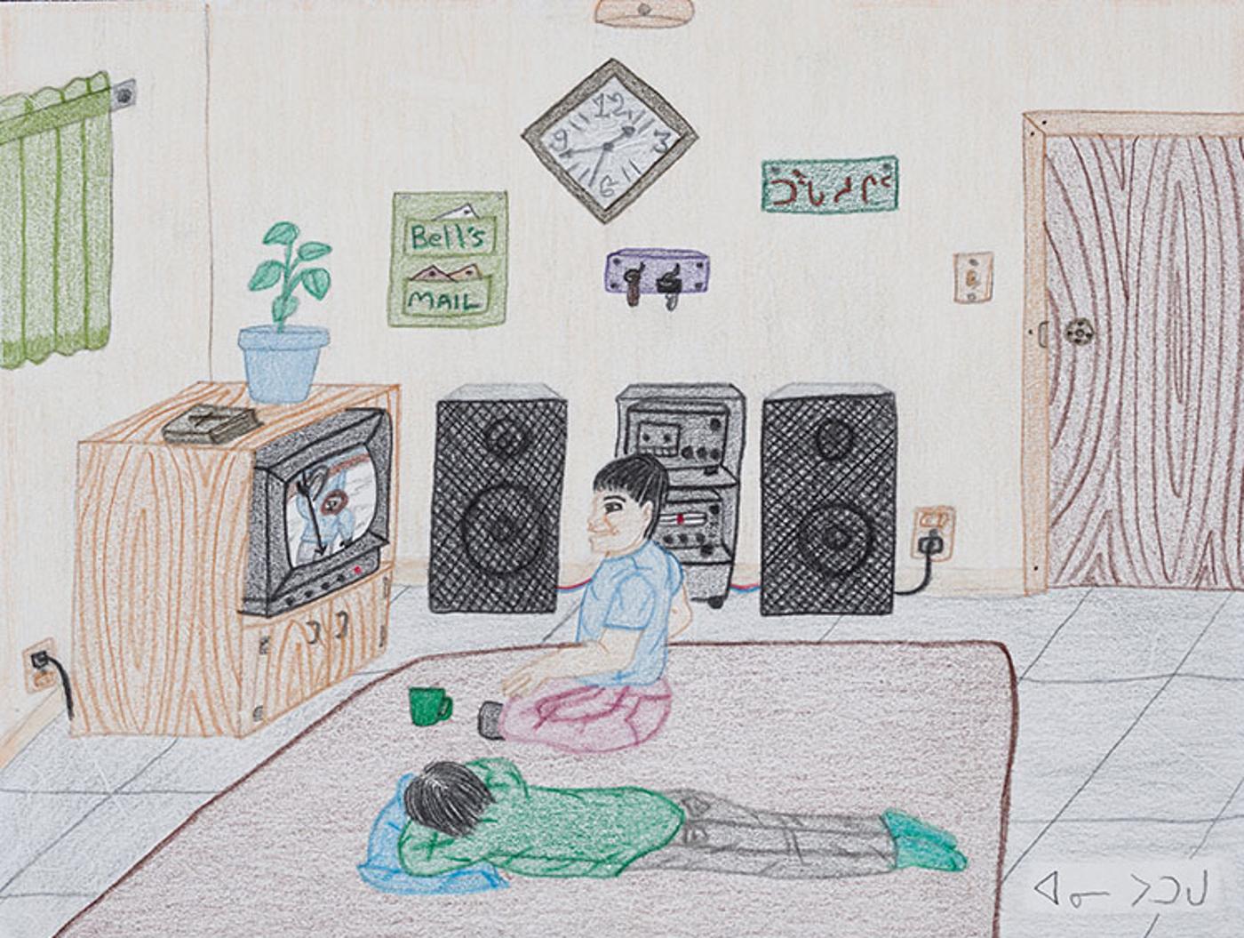 Annie Pootoogook (1969-2016) - Bell's & Mail