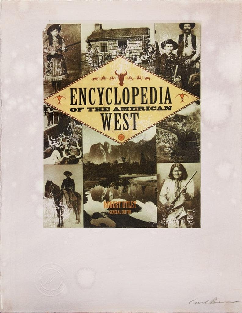 Carl Beam (1943-2005) - Untitled (Encyclopedia of the American West)
