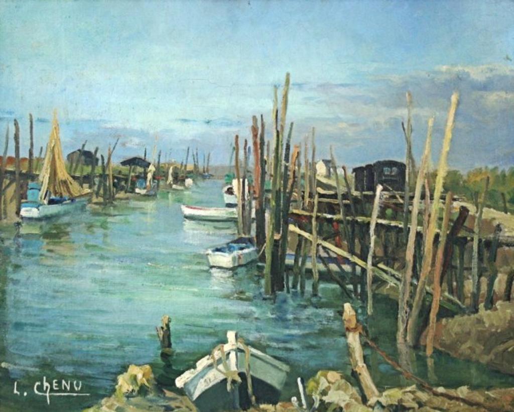 Lucien Chenu (1913-2004) - French Port