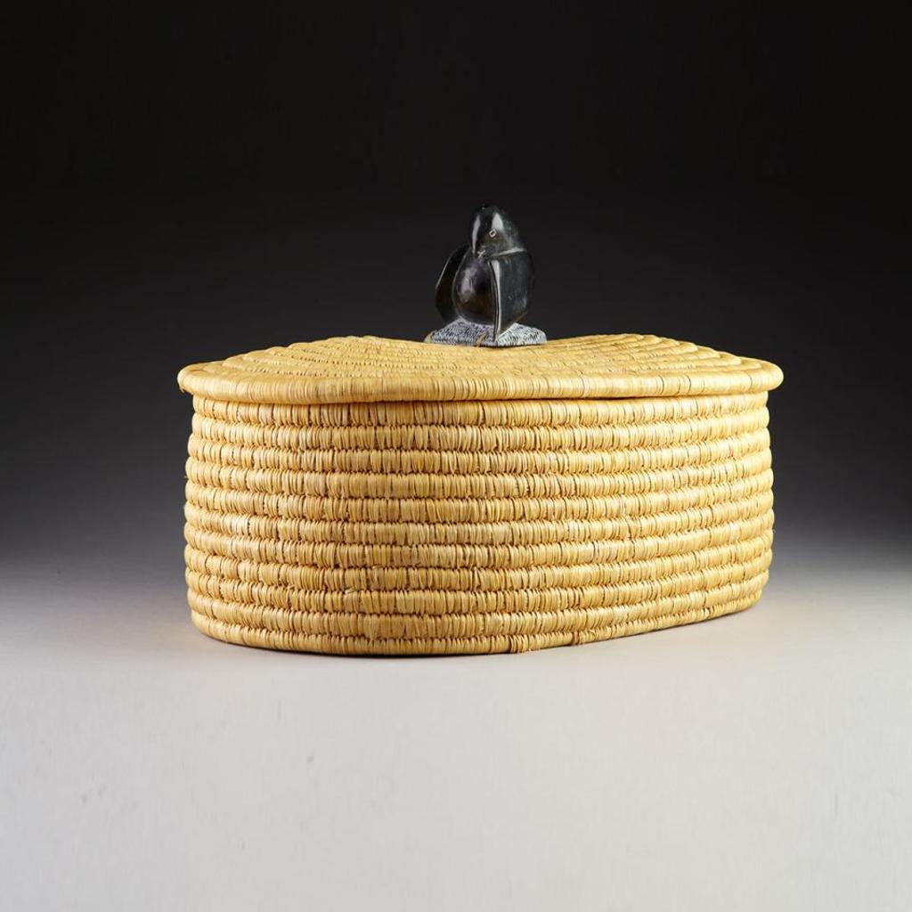 Sarah Kingalik (1933) - Lidded Basket