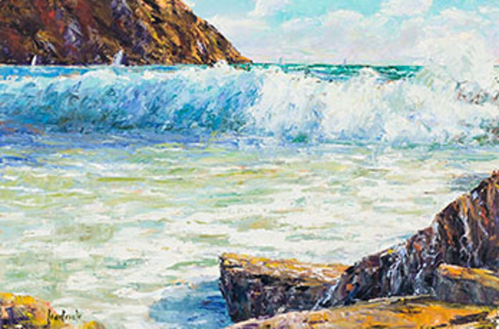 Ron Hedrick (1942) - Cinque Terre Surf