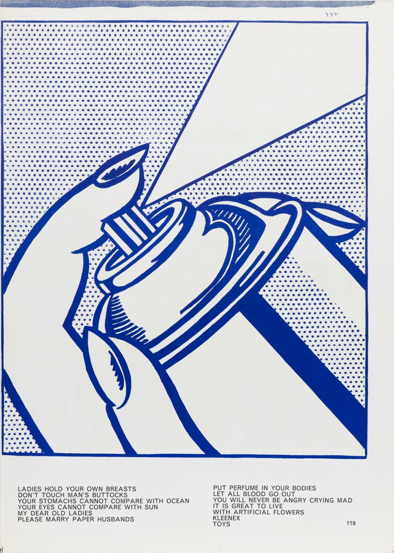 Roy Lichtenstein (1923-1997) - Spray Can